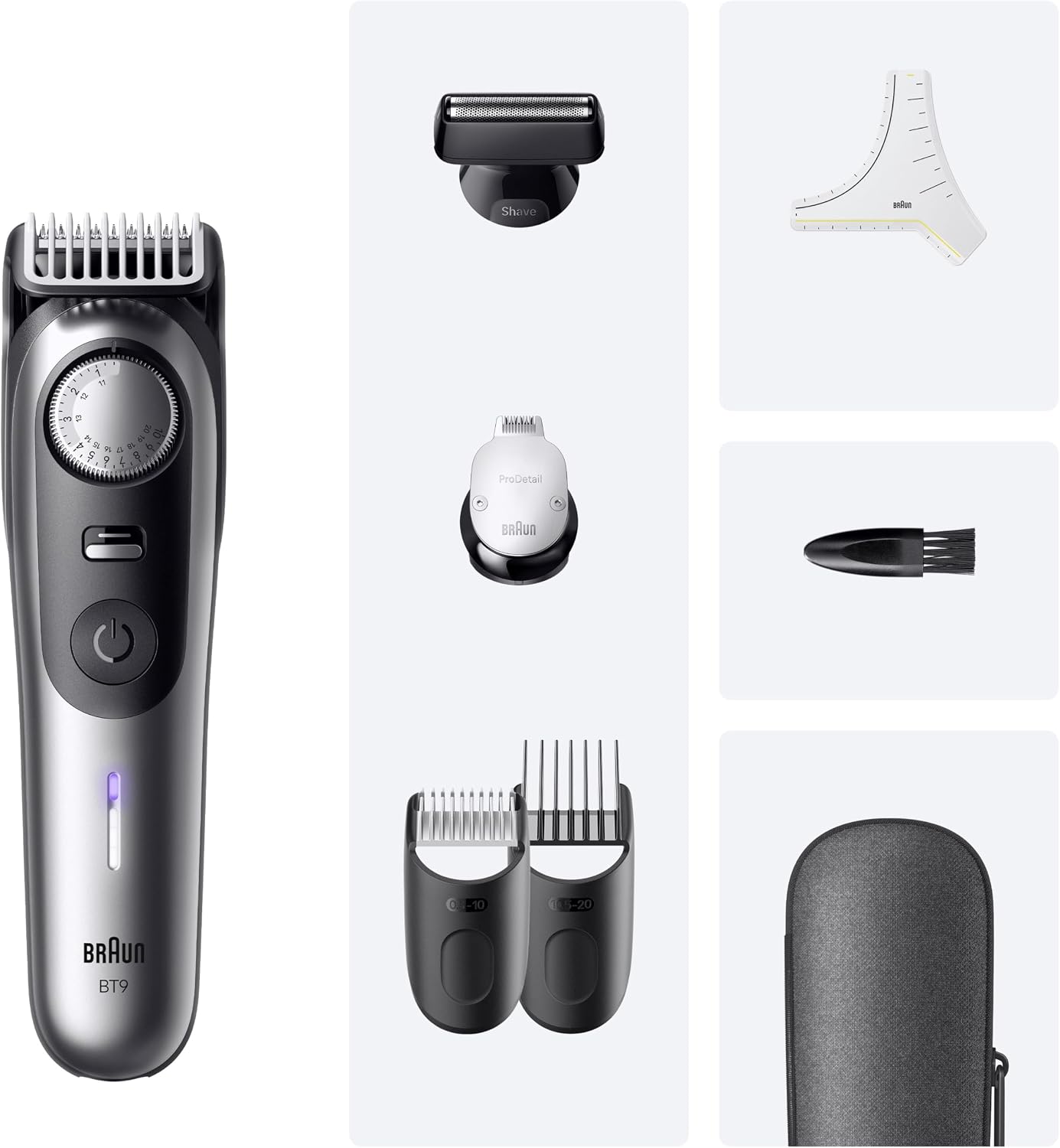 Thumbnail 6 de Braun BT9520 Series 9 tondeuse à barbe 180 min