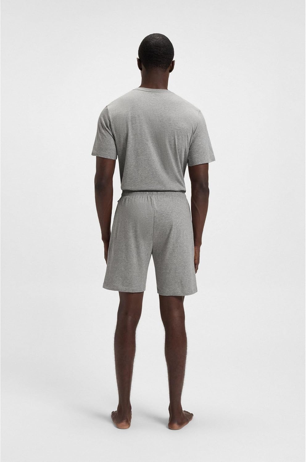 Thumbnail 4 de BOSS Herren Mix&Match Short CW Shorts aus elastischer Baumwolle mit Kontrast-Logo und Kordelzug