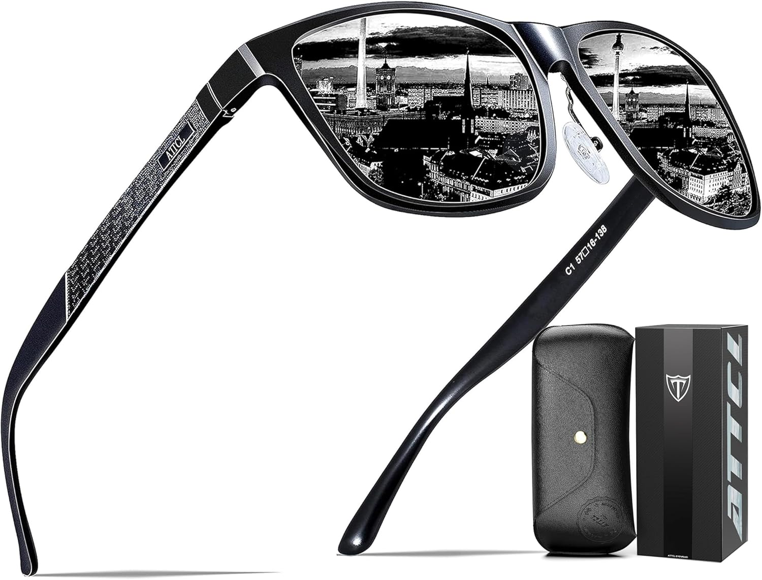 Detalle de Polarised UV400 driving sunglasses
