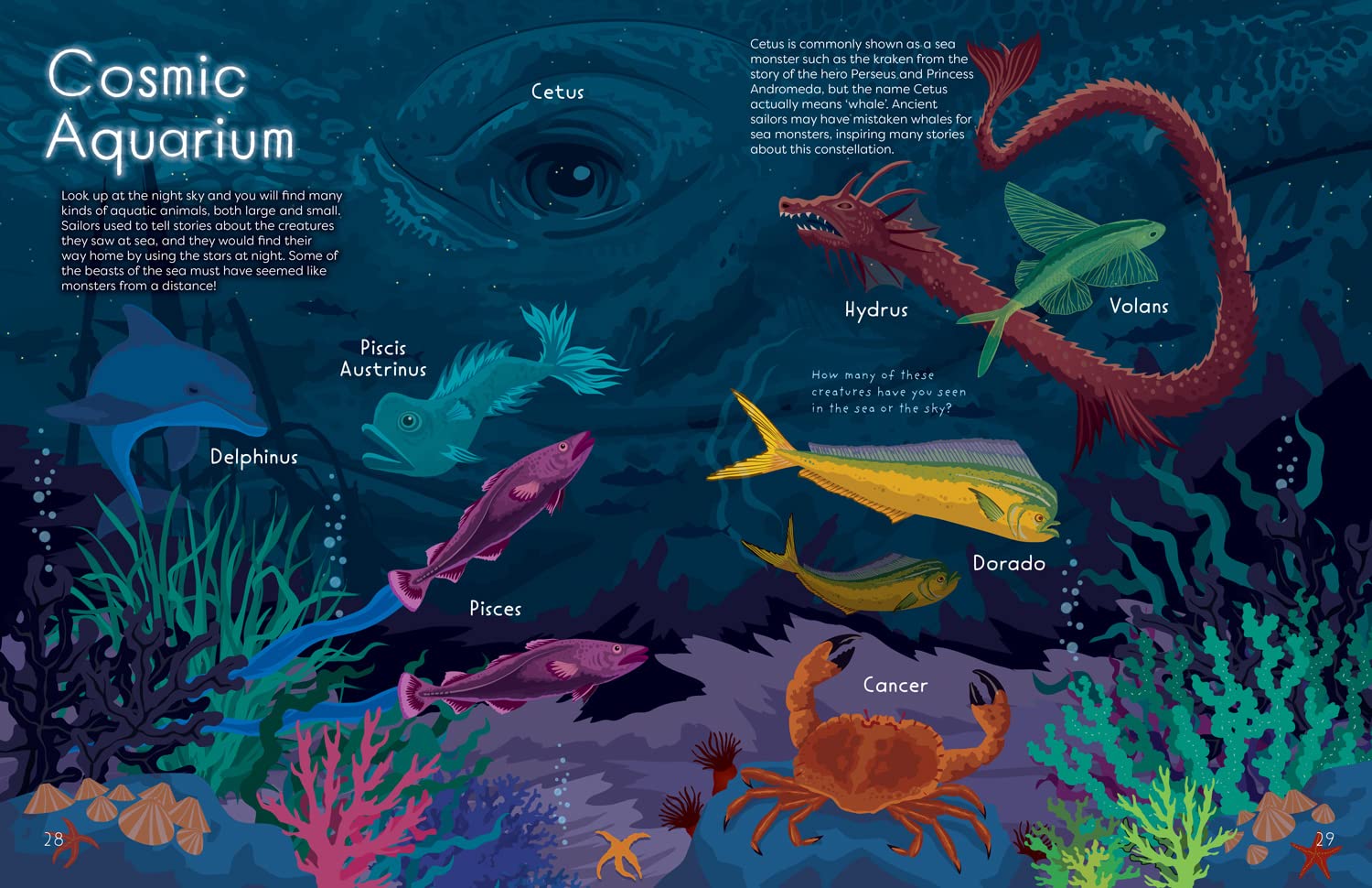 Detalle de Children’s Picture Atlas of the Stars: illustrated constellation book for children