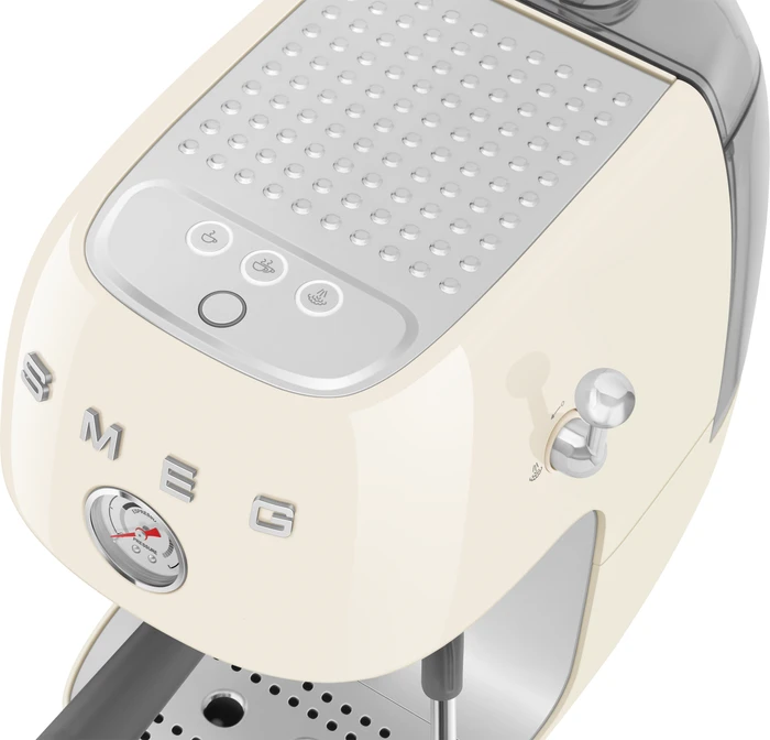 Thumbnail 13 de Smeg ECF03CREU Creme: Espressomaschine mit Manometer, cremigem Cappuccino und Latte Art