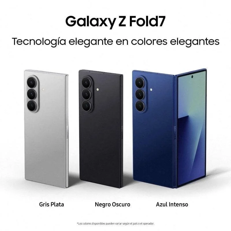 Thumbnail 3 de Samsung Galaxy Z Fold7 16GB/1TB Azul Intenso — Móvil plegable con IA (EU Importado) 8 pulgadas