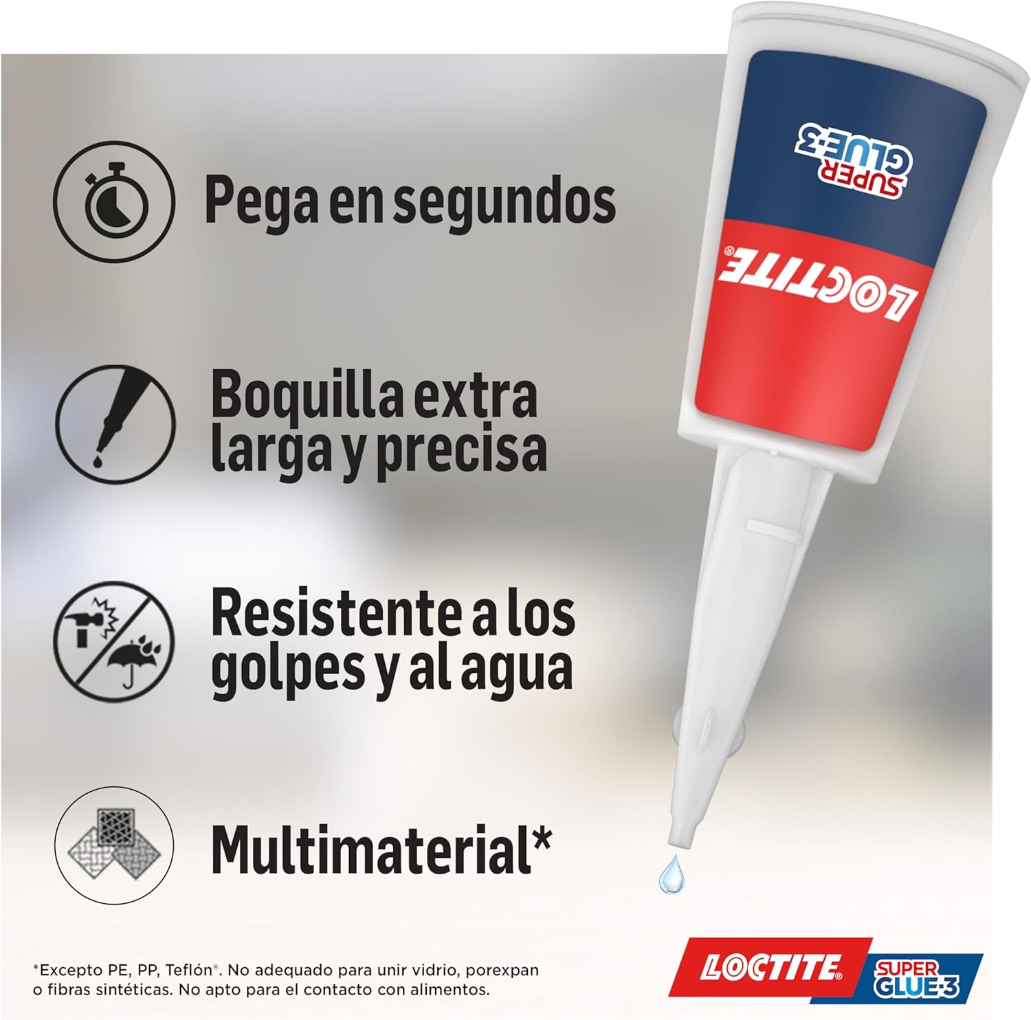 Thumbnail 1 de Loctite Super Glue-3 Precisión Max, pegamento 10 g