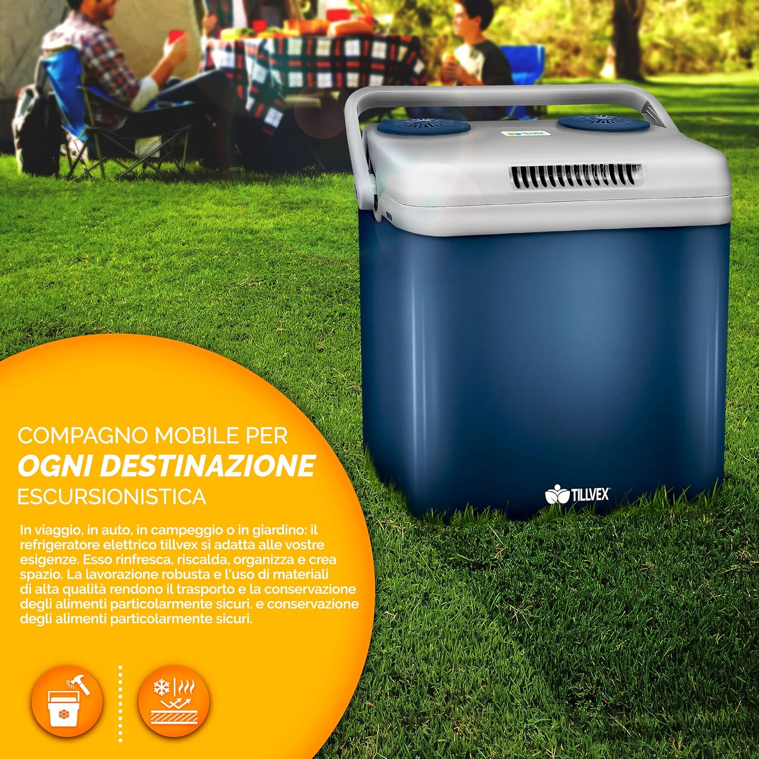 Thumbnail 5 de tillvex 32L frigo portatile per campeggio