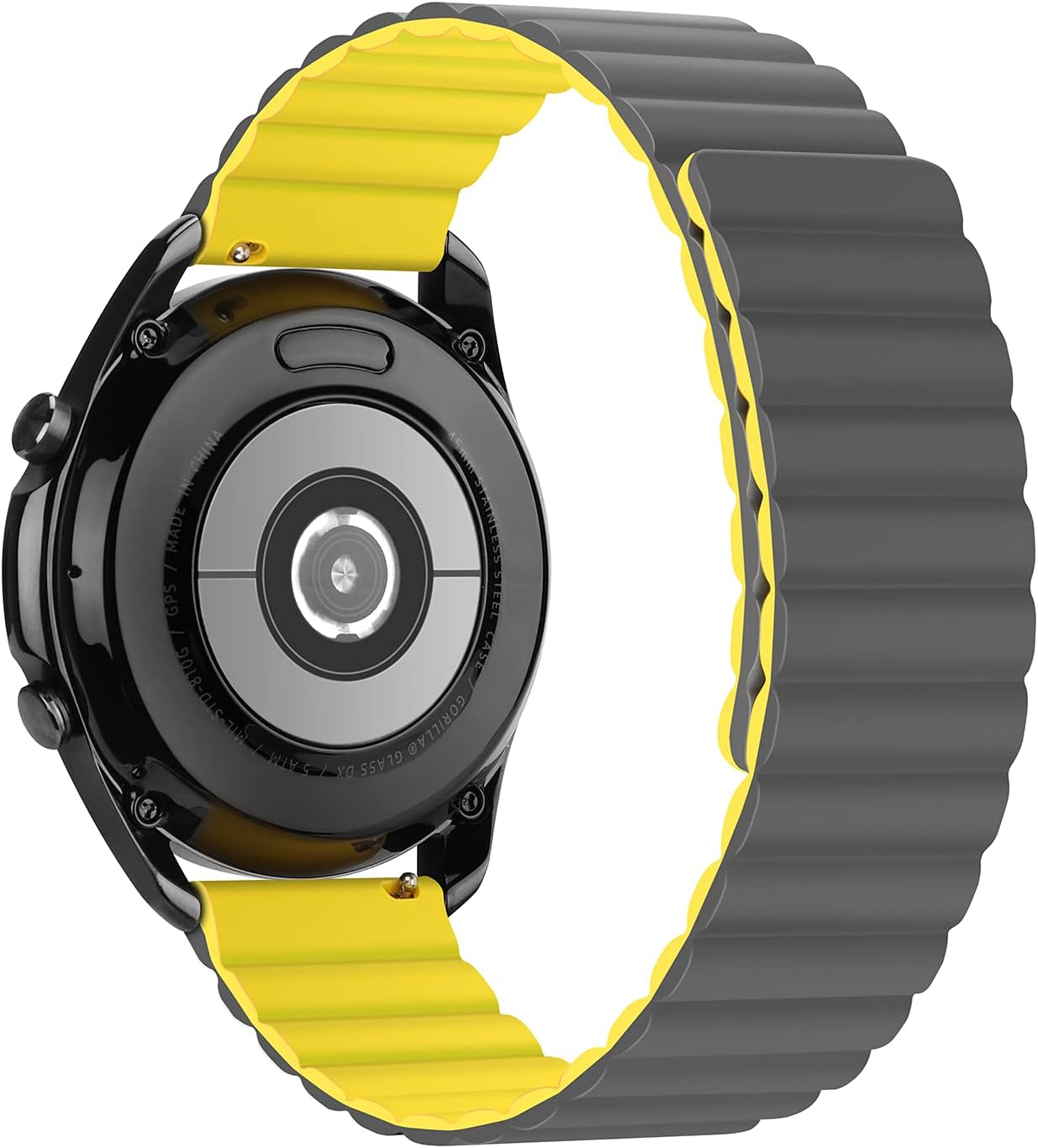 Detalle de Tasikar 20mm Magnetic Silicone Strap for Samsung Galaxy Watch 6/5/4 and More