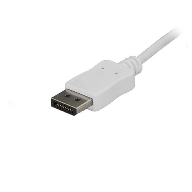 Detalle de Startech Cable USB-C a DisplayPort 4K 60Hz 1.8 m Blanco
