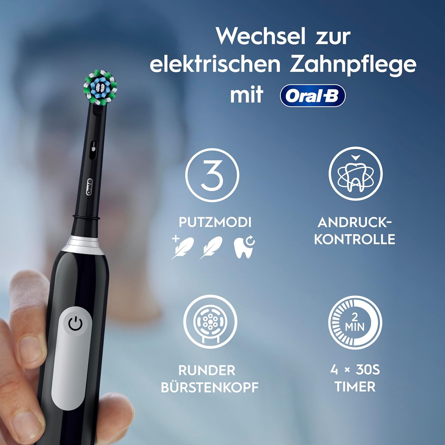 Detalle 2 de Oral-B Pro Series 1 elektrische Zahnbürste 1 Aufsteckbürste