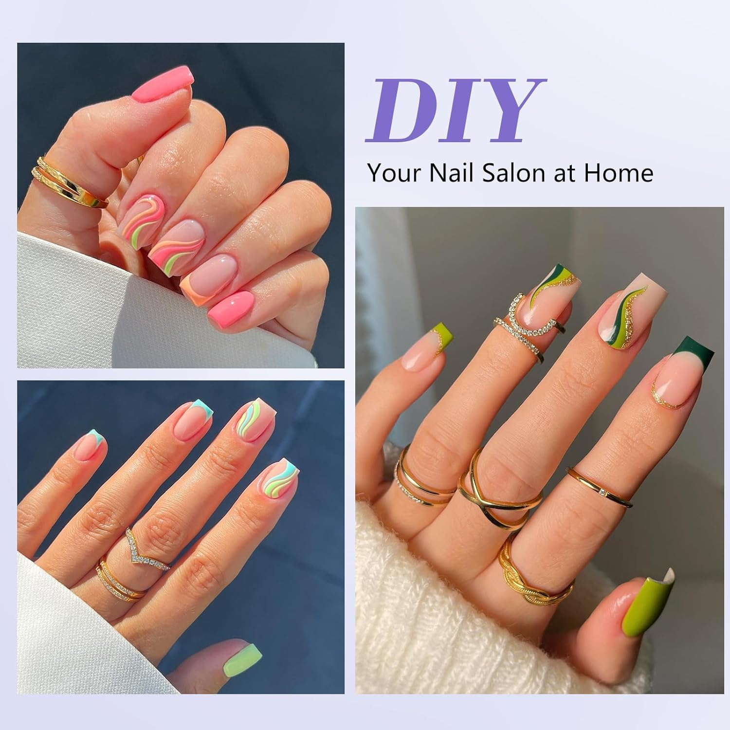 Thumbnail 5 de Adonafy Tips Uñas Acrílicas 240 piezas
