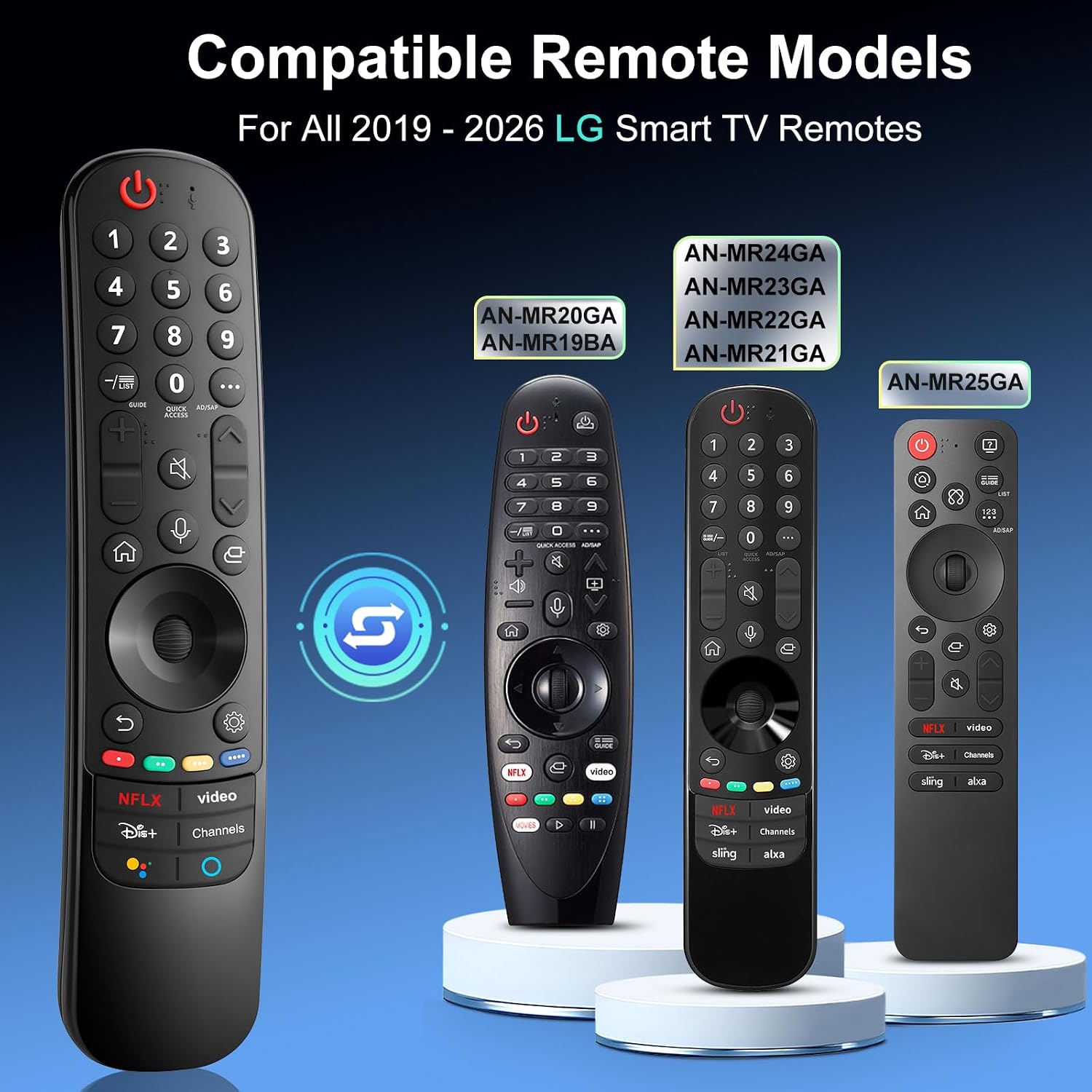 Detalle 2 de LG Magic Remote replacement with voice pointer for 2021–2024 TVs