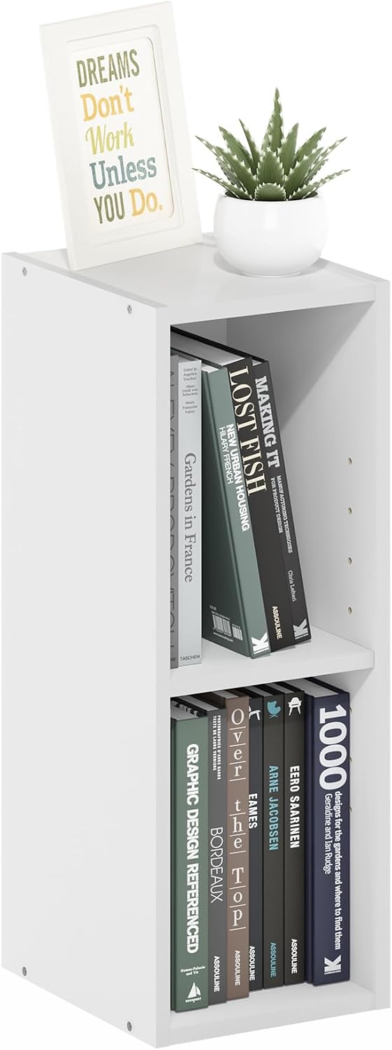 Detalle de Furinno 2-Tier Bookshelf