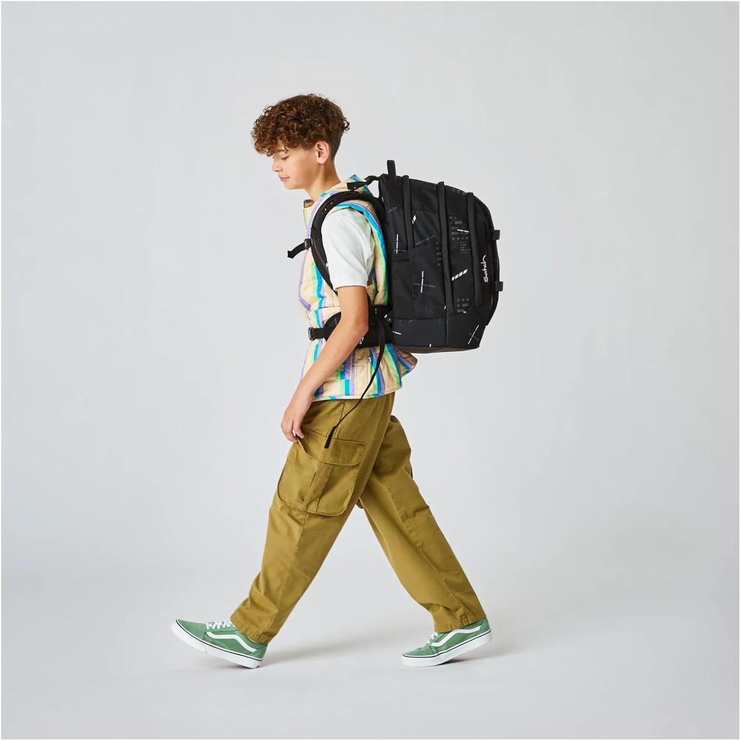 Thumbnail 6 de Satch Schulrucksack Pack Ninja Matrix – Schwarz | 30 L, ergonomisch, robust