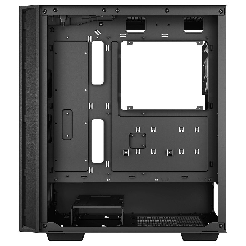 Detalle de DeepCool MATREXX55 V4 C Caja PC negra con USB 3.2