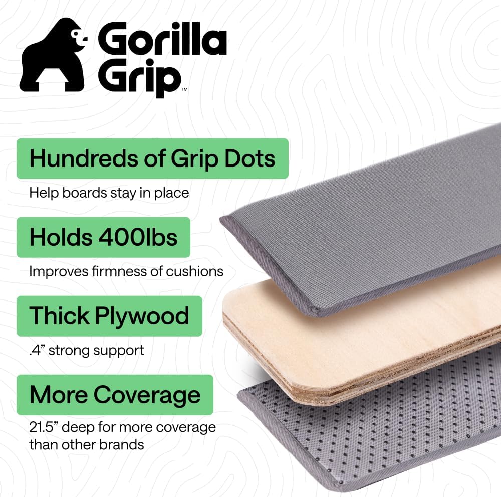 Detalle 2 de GORILLA GRIP Couch Support Board 70 in 🛋