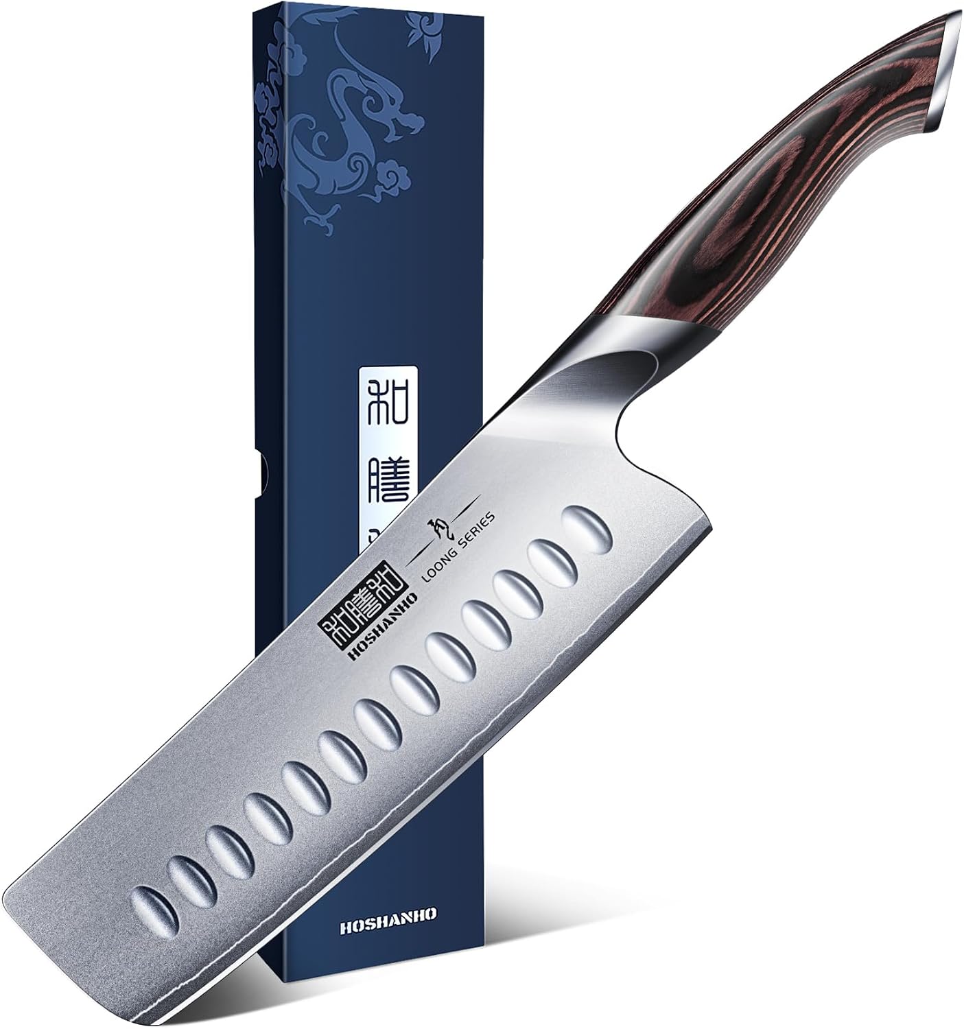 Detalle de HOSHANHO Nakiri Knife 7-Inch