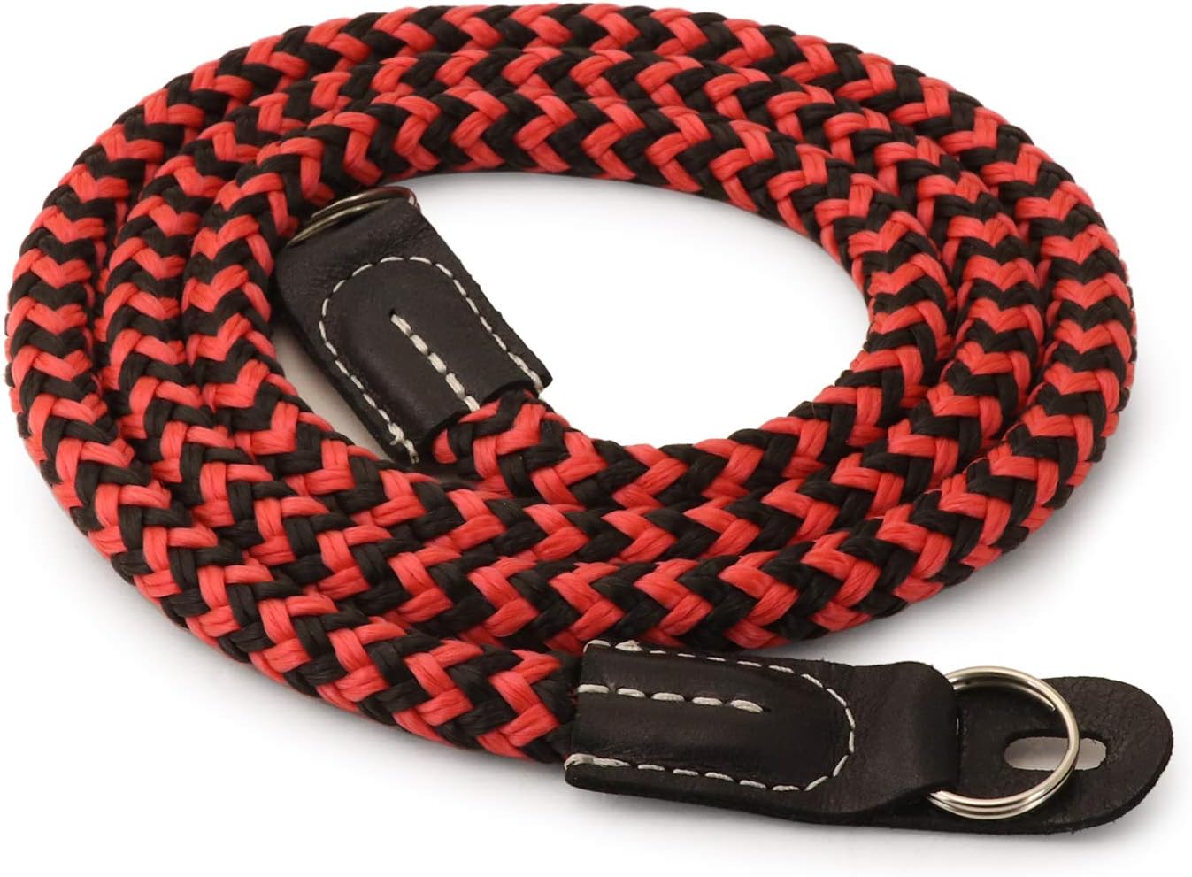 Thumbnail 1 de MegaGear Handgelenkschlaufe MG Large – robustes Handgelenkband für SLR/DSLR-Kameras (100 cm, Schwarz/Rot)