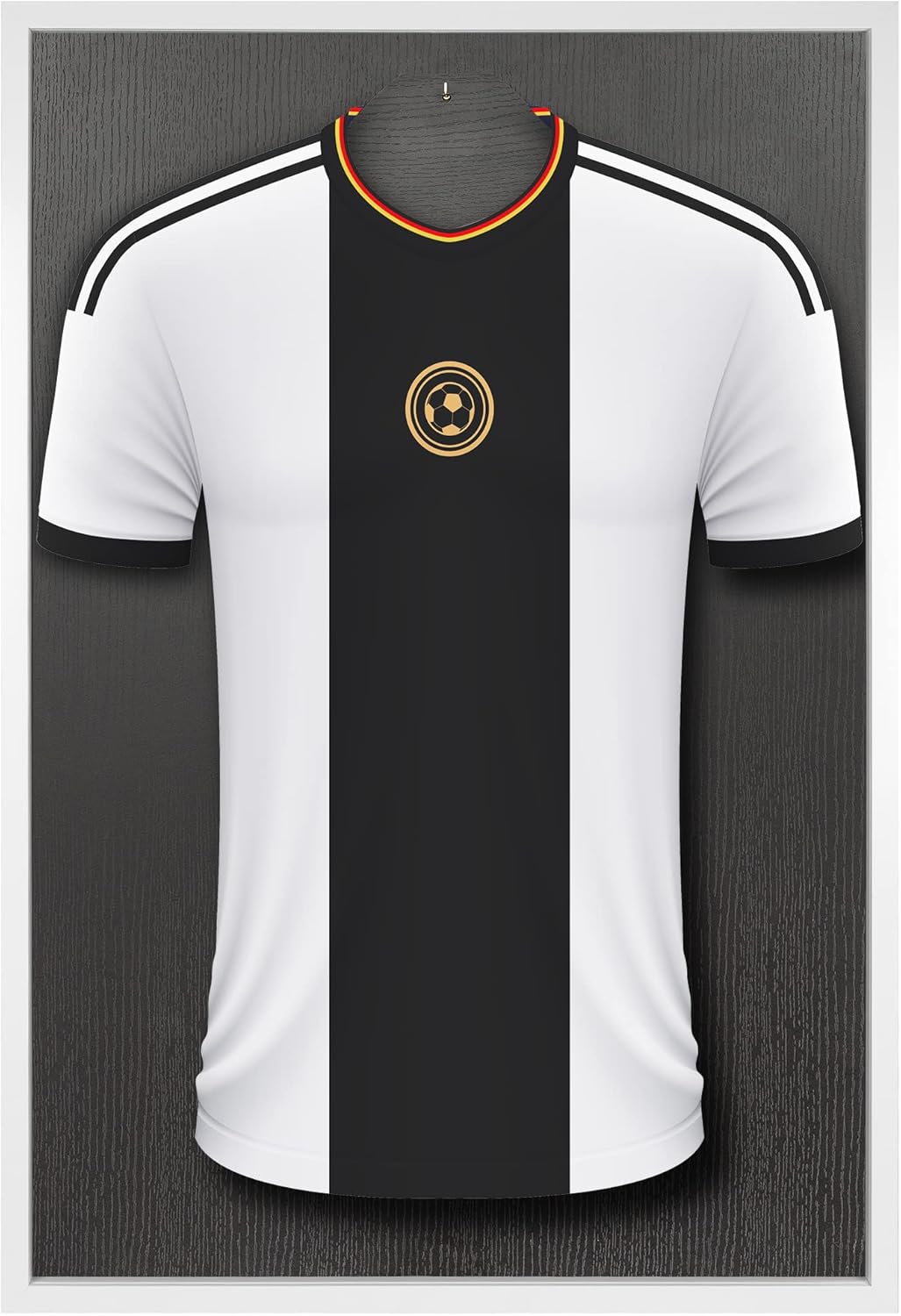 Detalle de Walther Design Stockholm EA690W : Cadre en bois pour Maillot de Sport 60 x 90 cm, Blanc