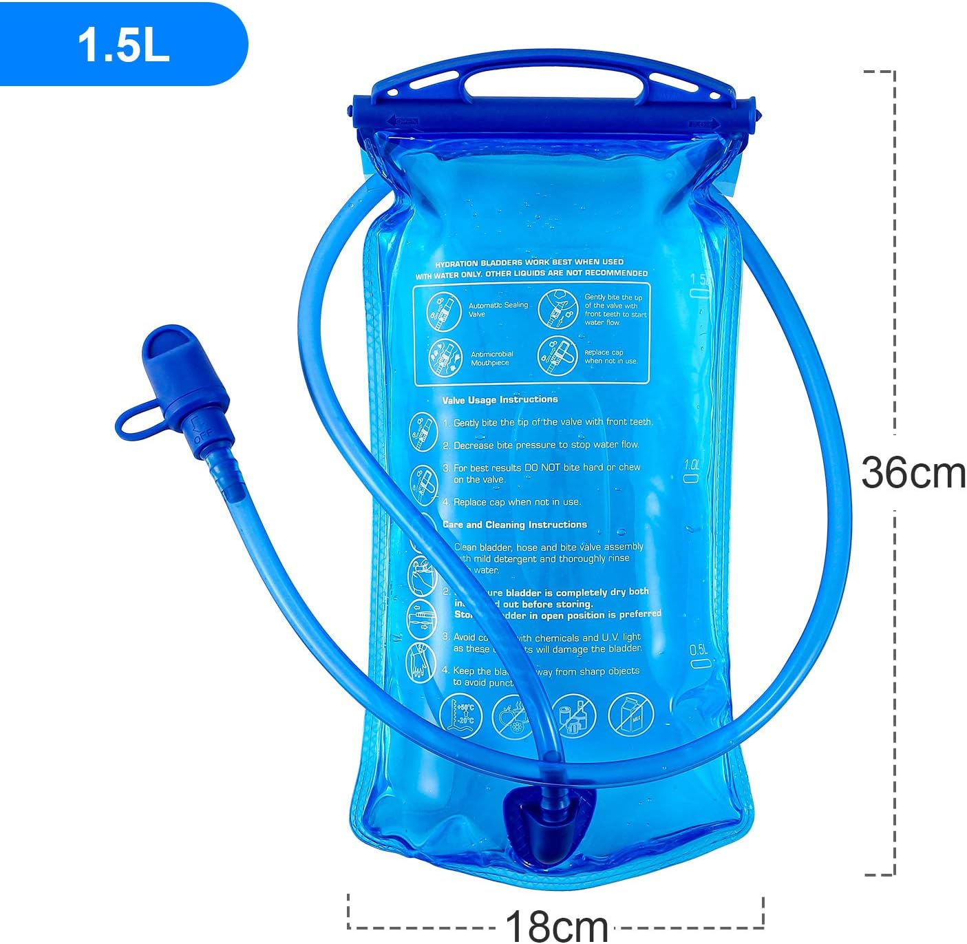 Detalle 2 de JOYHILL Hydration Bladder 3L 💧