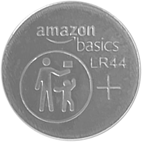 Detalle 2 de Amazon Basics Batterie a bottone LR44 1,5 V – confezione da 12