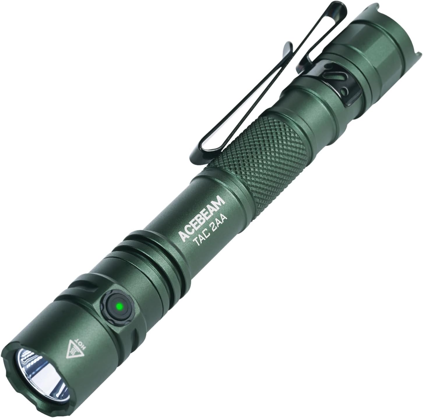 Detalle de ACEBEAM TAC 2AA SFT-25R HI 懐中電灯、最大1,400ルーメン・デュアルスイッチ・IP68