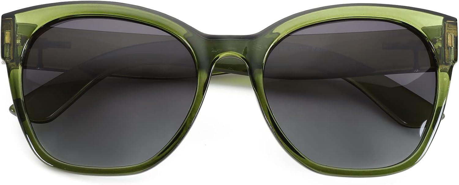 Detalle de ZENOTTIC Cat Eye Polarised Sunglasses for Women – Oversized, UV400 Protection