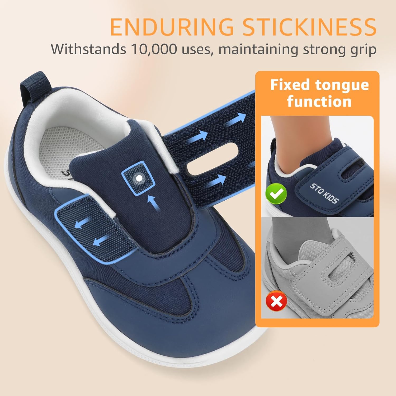 Thumbnail 5 de STQ KIDS Barfußschuhe für Kinder mit weitem Zehenraum (EU 21–29) – leichte Lauflernschuhe für Baby & Kleinkind