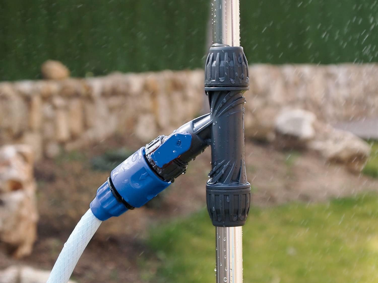 Detalle de Aqua Control C2094N: Ducha de Jardín Regulable con Trípode y Cabeza Basculante