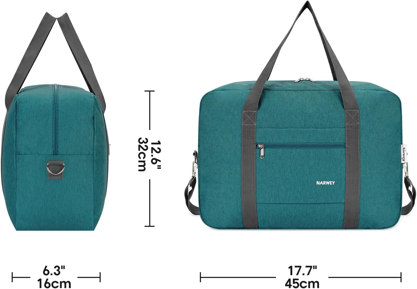 Thumbnail 6 de Easyjet Cabin Bag 45x36x20 – Thick Series Teal Underseat Holdall
