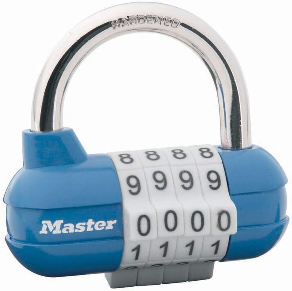 Thumbnail 4 de Master Lock 1520EURD: Lucchetto con combinazione in argento per uso interno