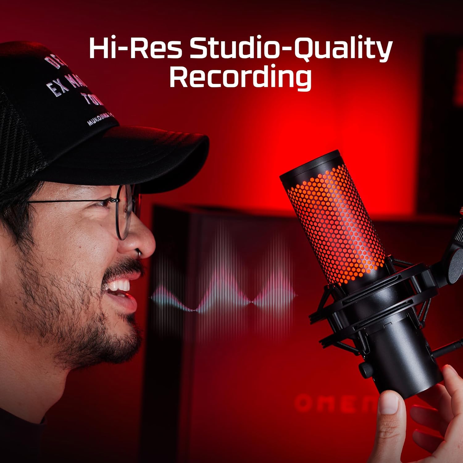 Detalle 2 de QuadCast 2 USB microphone, 24 bit audio
