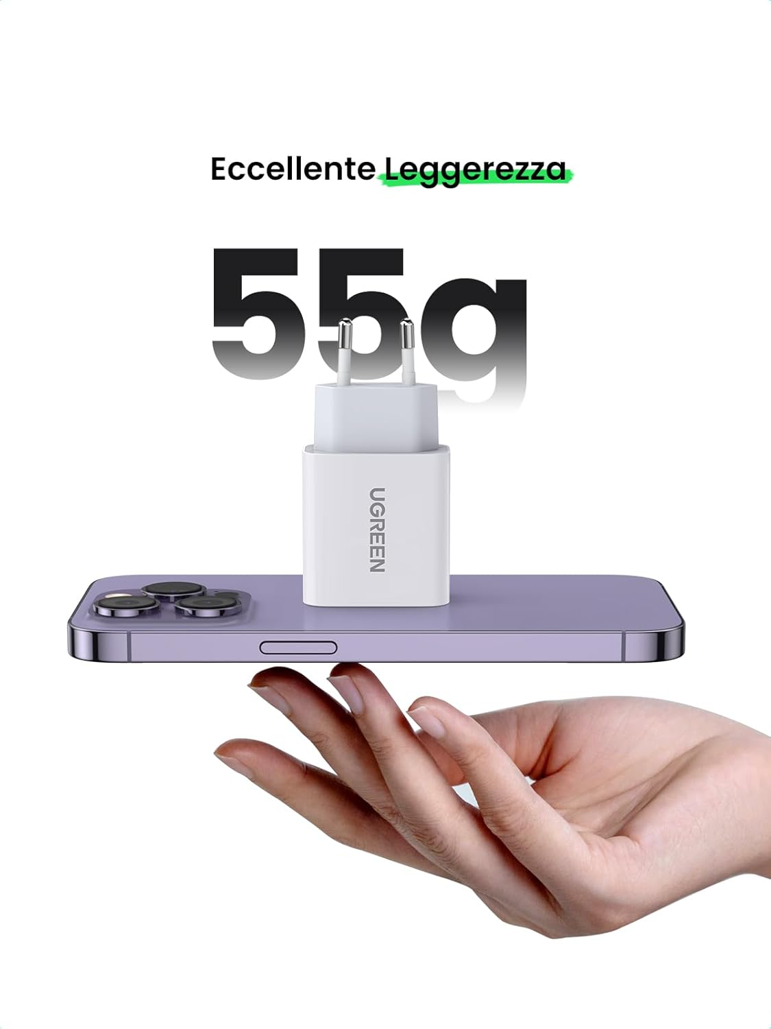 Thumbnail 5 de UGREEN Zapix 20W Caricatore USB C