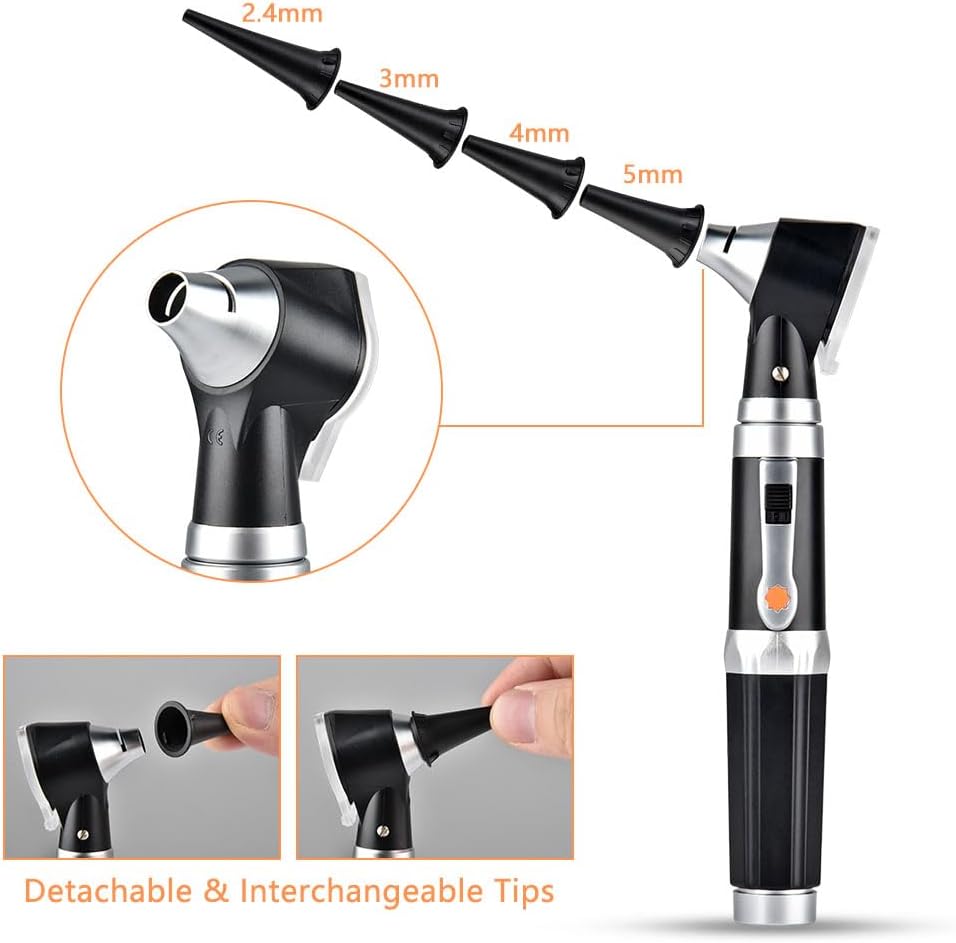Detalle de Jiusion 3X Otoscope LED portable ear checker