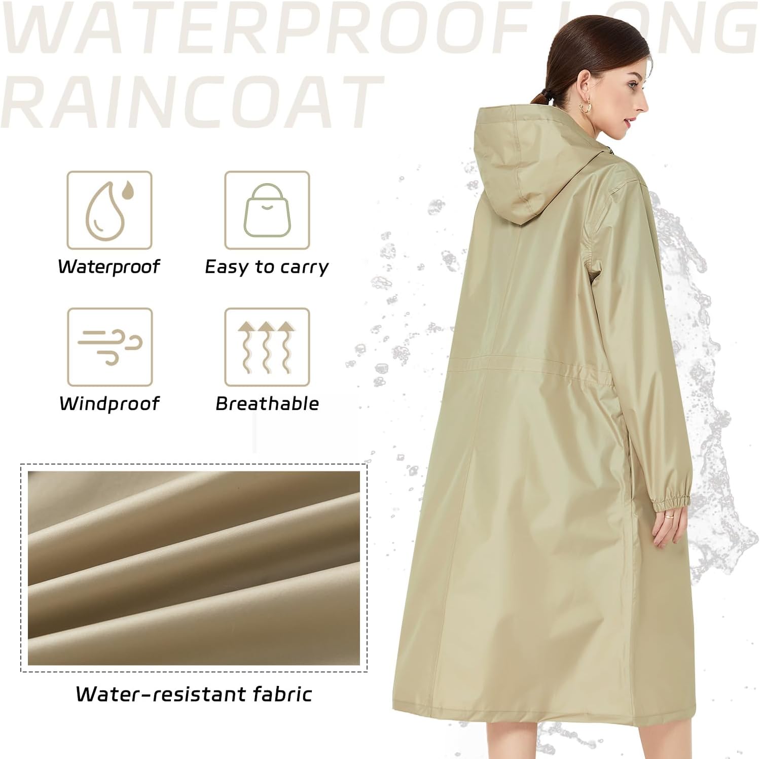 Thumbnail 1 de Freiesoldaten Women Waterproof Rain Jacket Lightweight