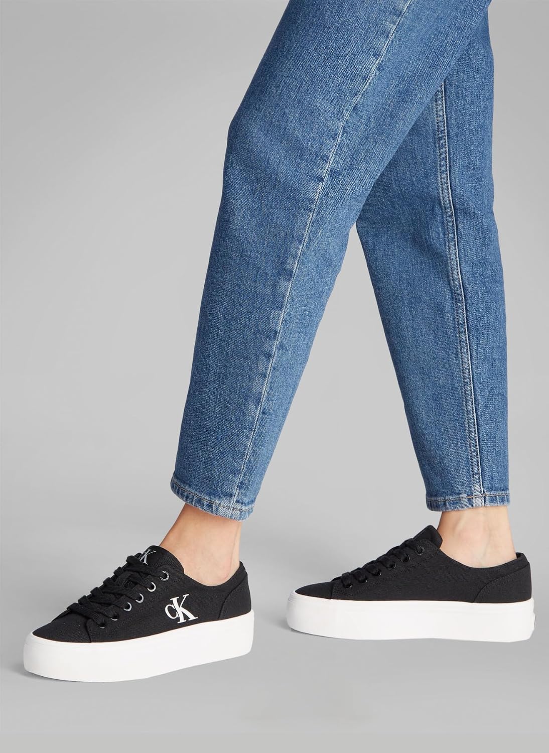 Thumbnail 2 de Calvin Klein Women’s Low Top Vulcanised Flatform Trainers