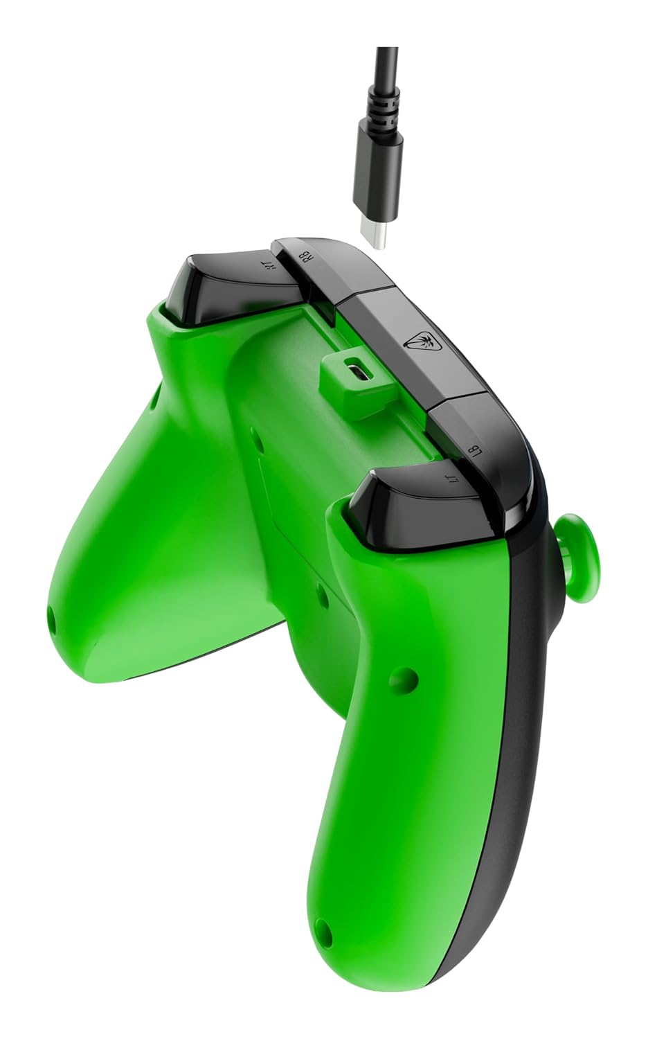 Detalle 2 de Turtle Beach Rematch Core (Schwarz/Grün) – kabelgebundener Gaming-Controller für Xbox Series X|S, Xbox One & Windows-PCs