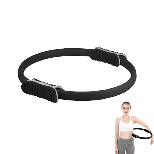 Detalle de MAGIC SELECT Aro de Pilates con doble asa (anillo de yoga) para piernas, brazos y abdomen