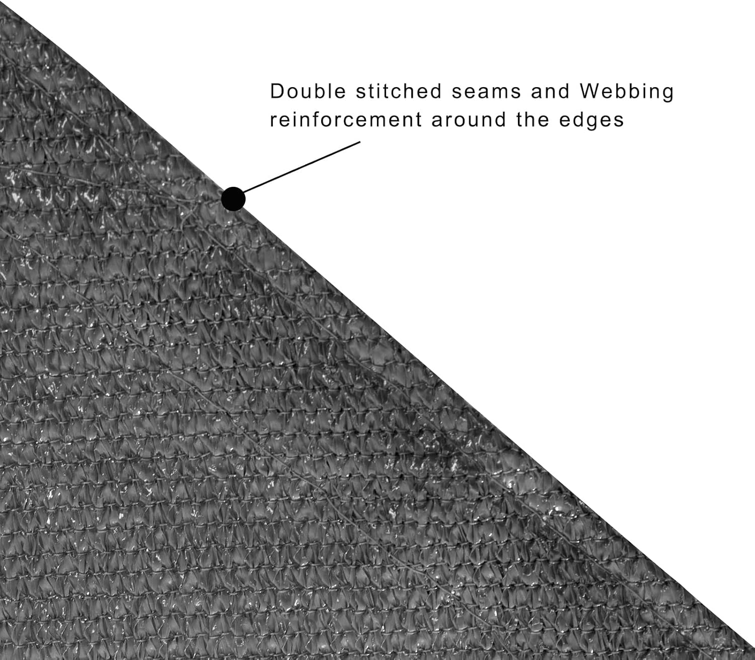 Thumbnail 5 de WOLTU Toldo Vela de Sombra 3.5x5 m ☀️ Protección UV