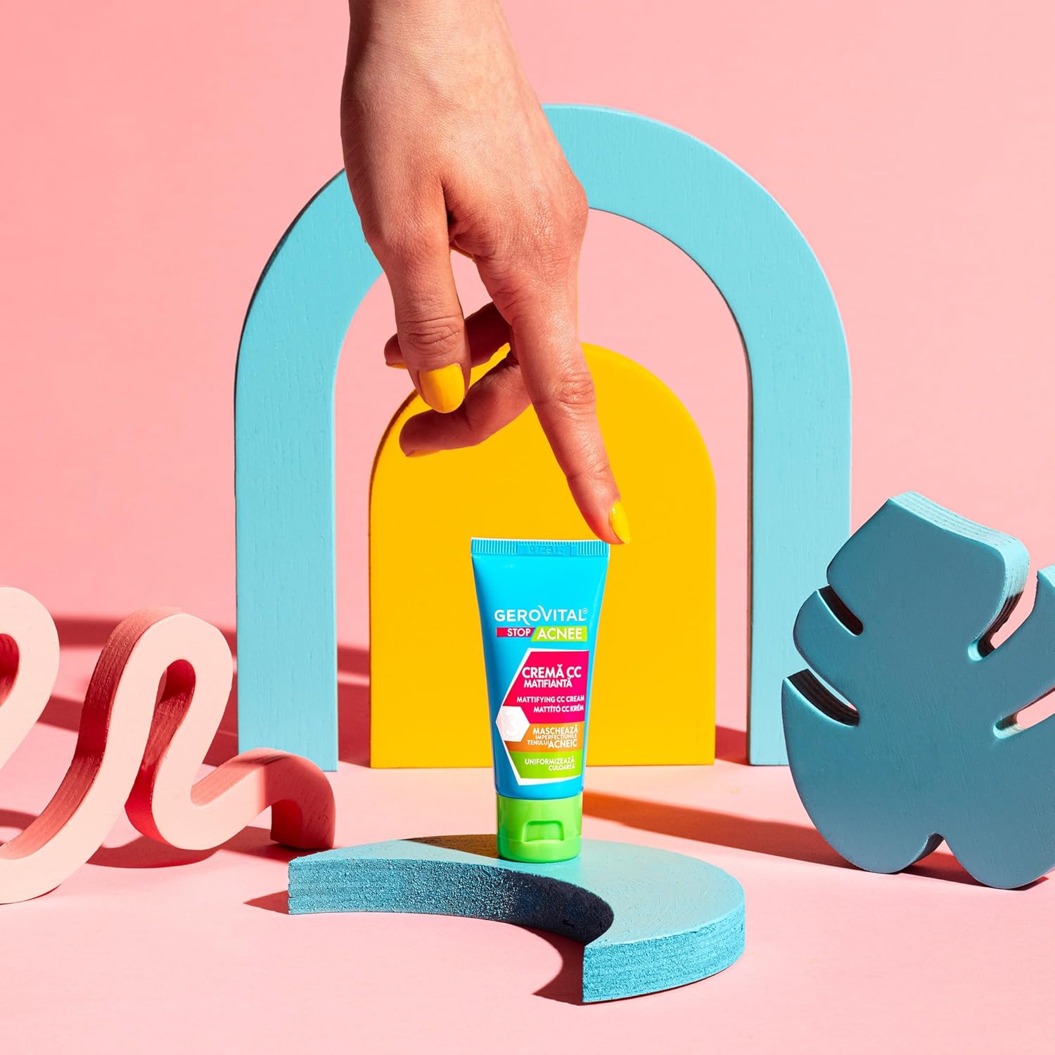 Thumbnail 7 de Gerovital Stop Acnee Crema CC Matificante para Rostro 🌟