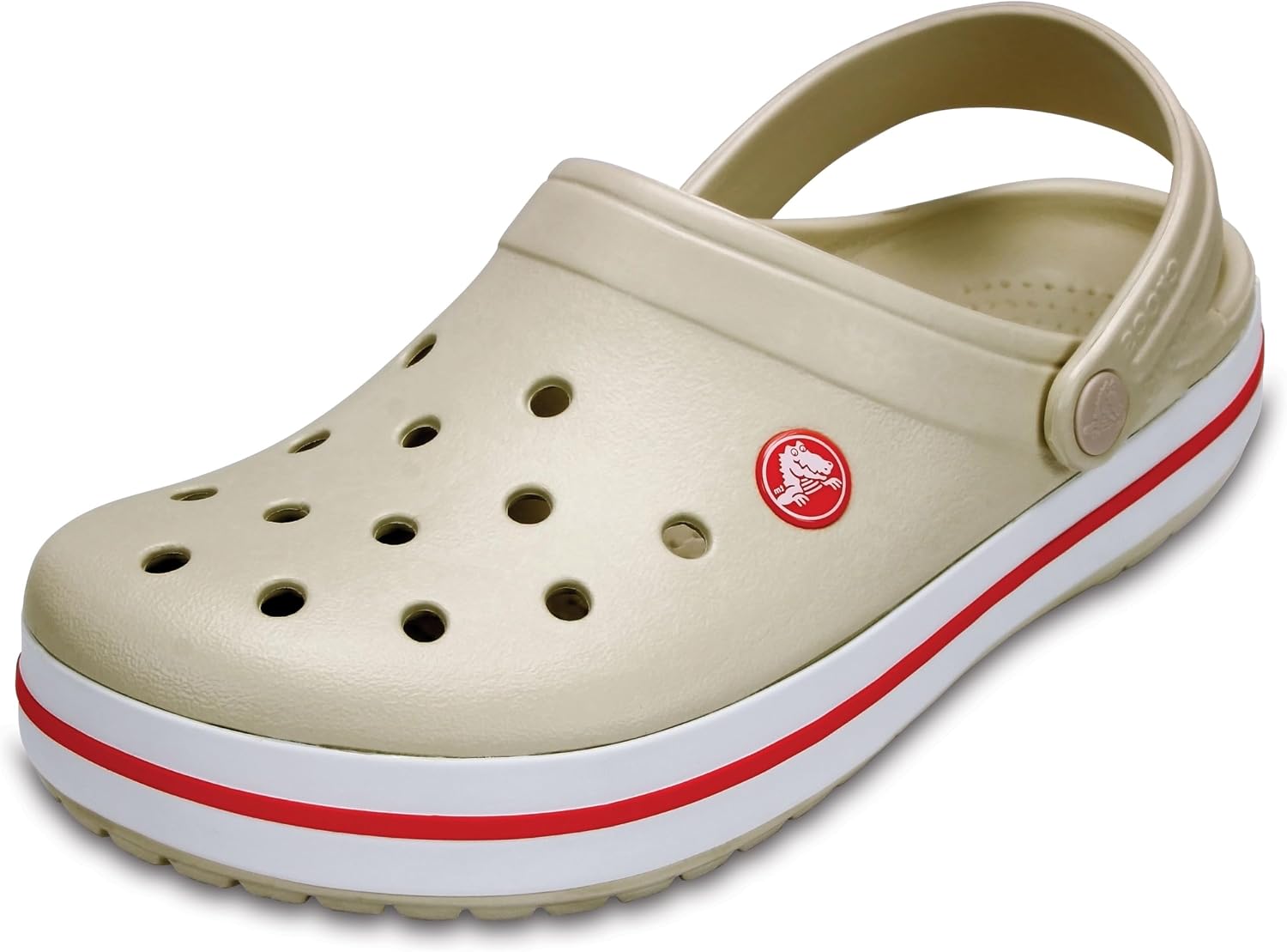 Detalle de Crocs Crocband Clog Unisex – Stucco/Melon, EU 38/39