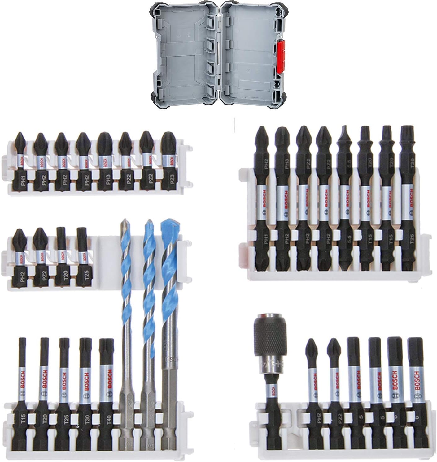 Thumbnail 6 de Bosch Accessories Kit d’embouts de tournevis 35 pièces (Pick and Click) pour perceuse-visseuse et visseuse à percussion