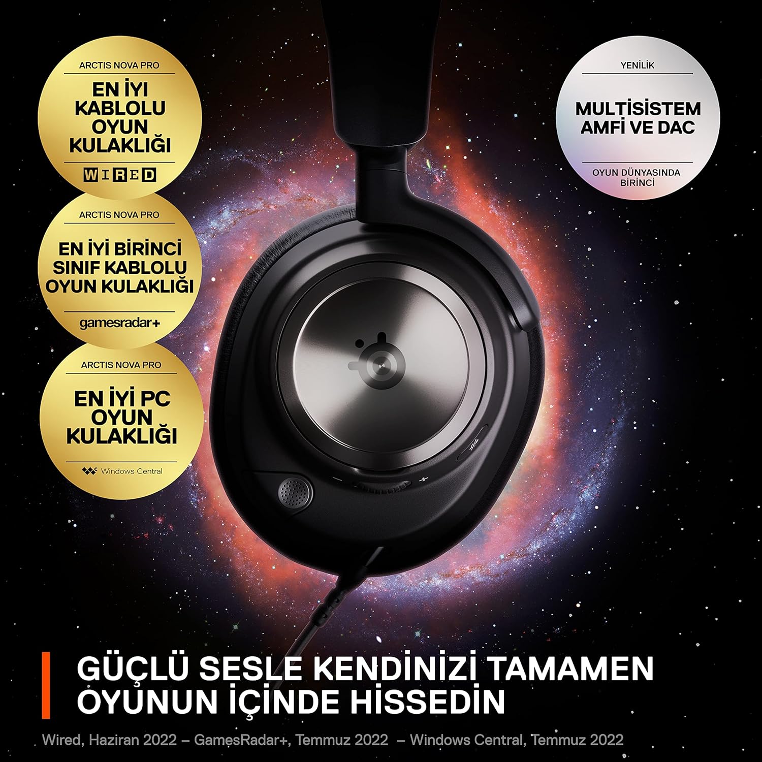 Thumbnail 2 de SteelSeries Arctis Nova Pro auriculares gaming