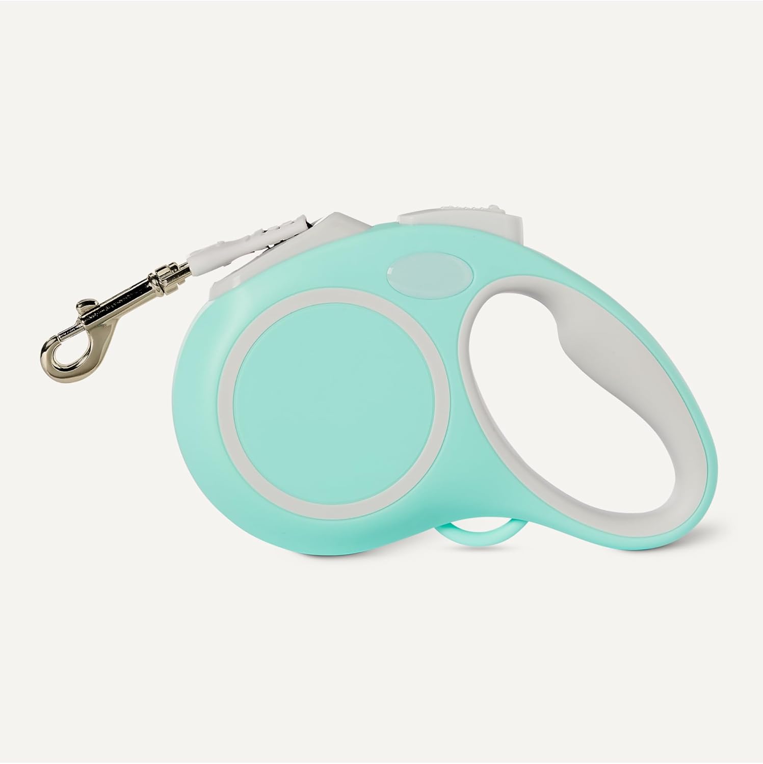 Detalle de Amazon Basics Retractable Dog Leash with Quick-Lock Function and Non-Slip Grip (M)