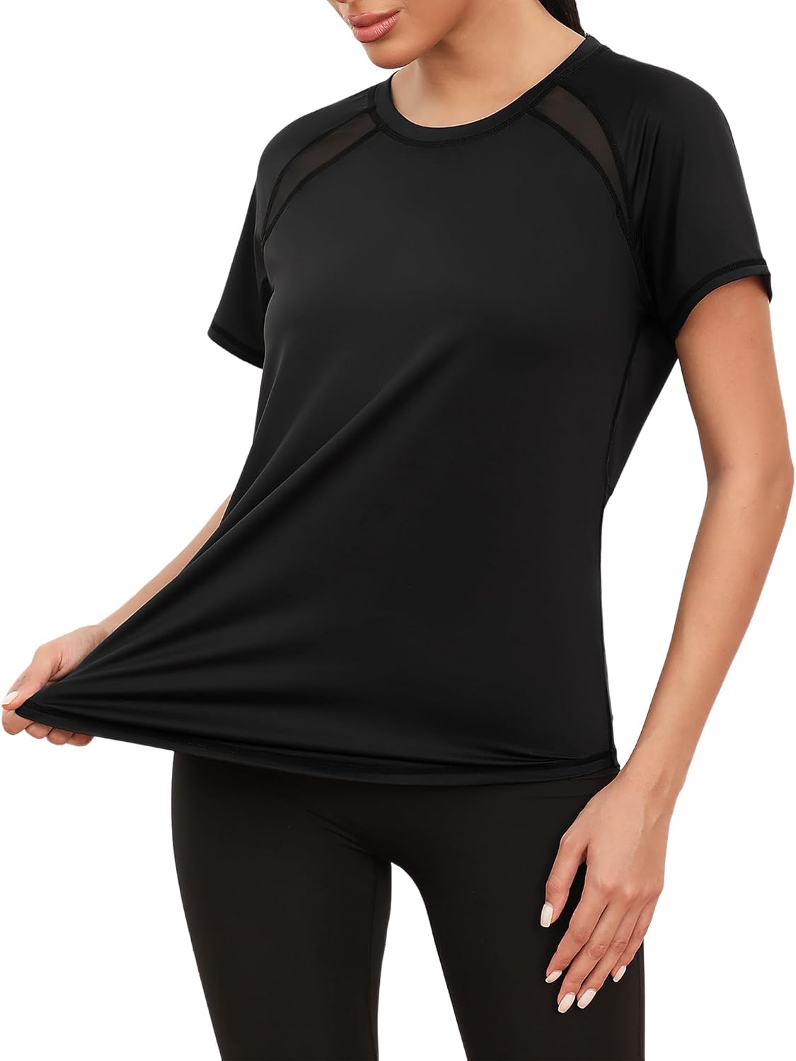 Thumbnail 3 de Gyabnw Women's Gym Shirts Short Sleeve Quick‑Dry Tops