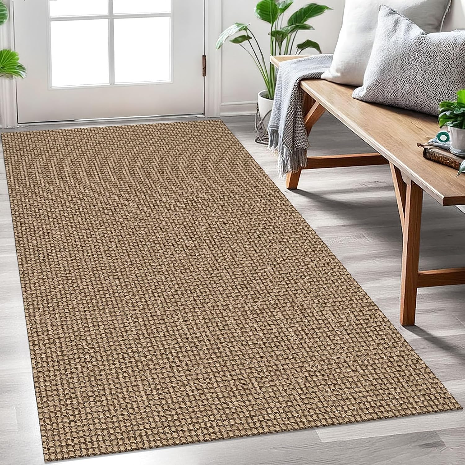 Detalle de EARTHALL Woven Area Rug 3x5 Ft