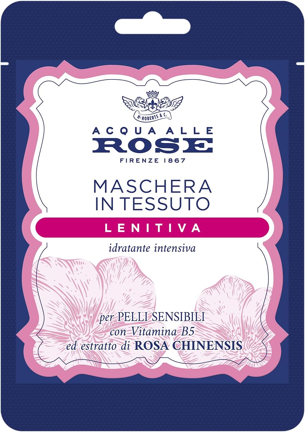 Thumbnail 4 de Acqua alle Rose Maschera Viso 5 pz lenitiva