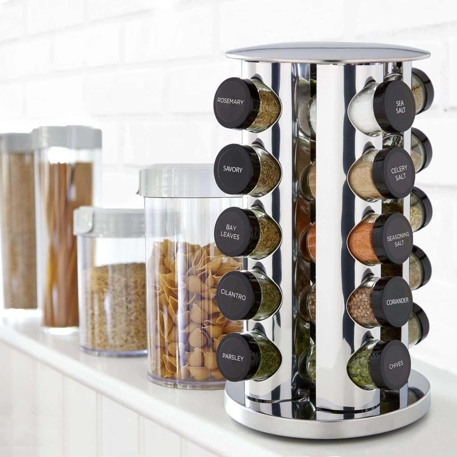 Thumbnail 4 de Kamenstein 20-Jar Revolving Spice Rack ⚙