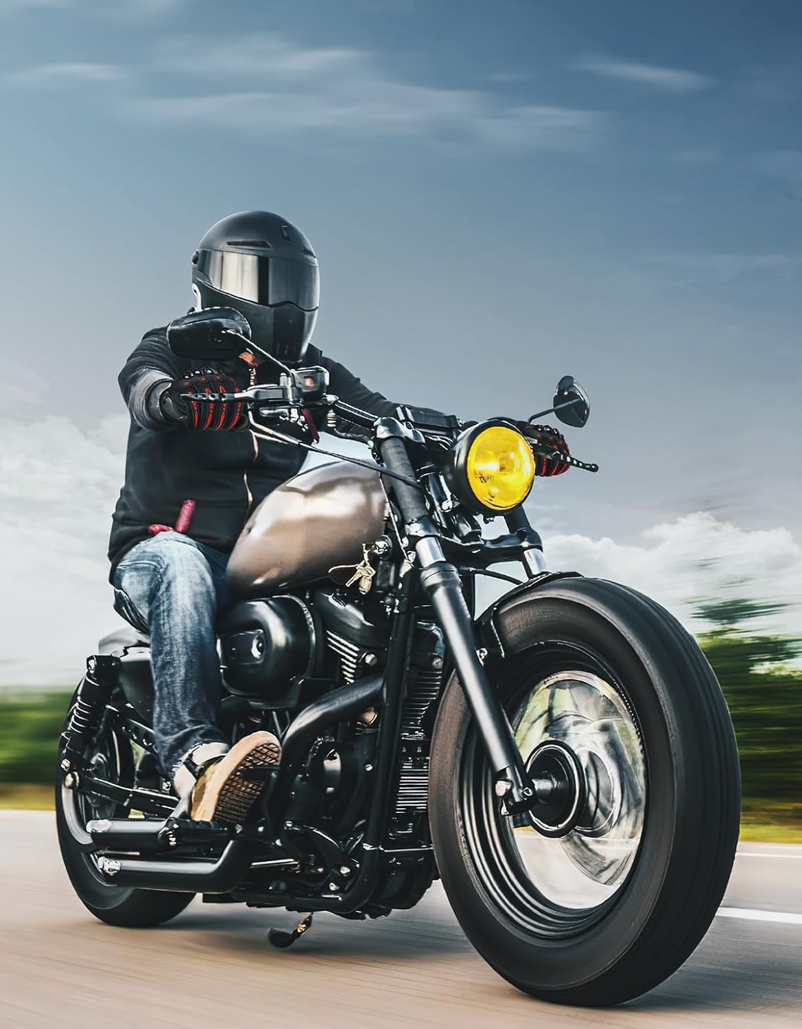 Thumbnail 6 de KEMIMOTO Gants Moto Été Homme, protection knuckle