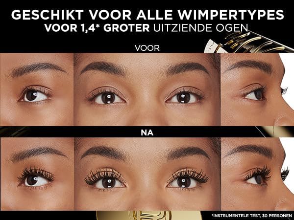 Thumbnail 7 de L'Oréal Paris Máscara Panorama BROWN 😊 Voluminizadora Flexible