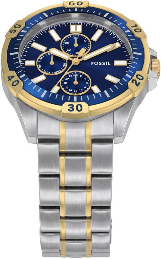 Detalle 2 de FOSSIL Garrett Herrenuhr – Quarz Multifunktionswerk mit Edelstahlarmband