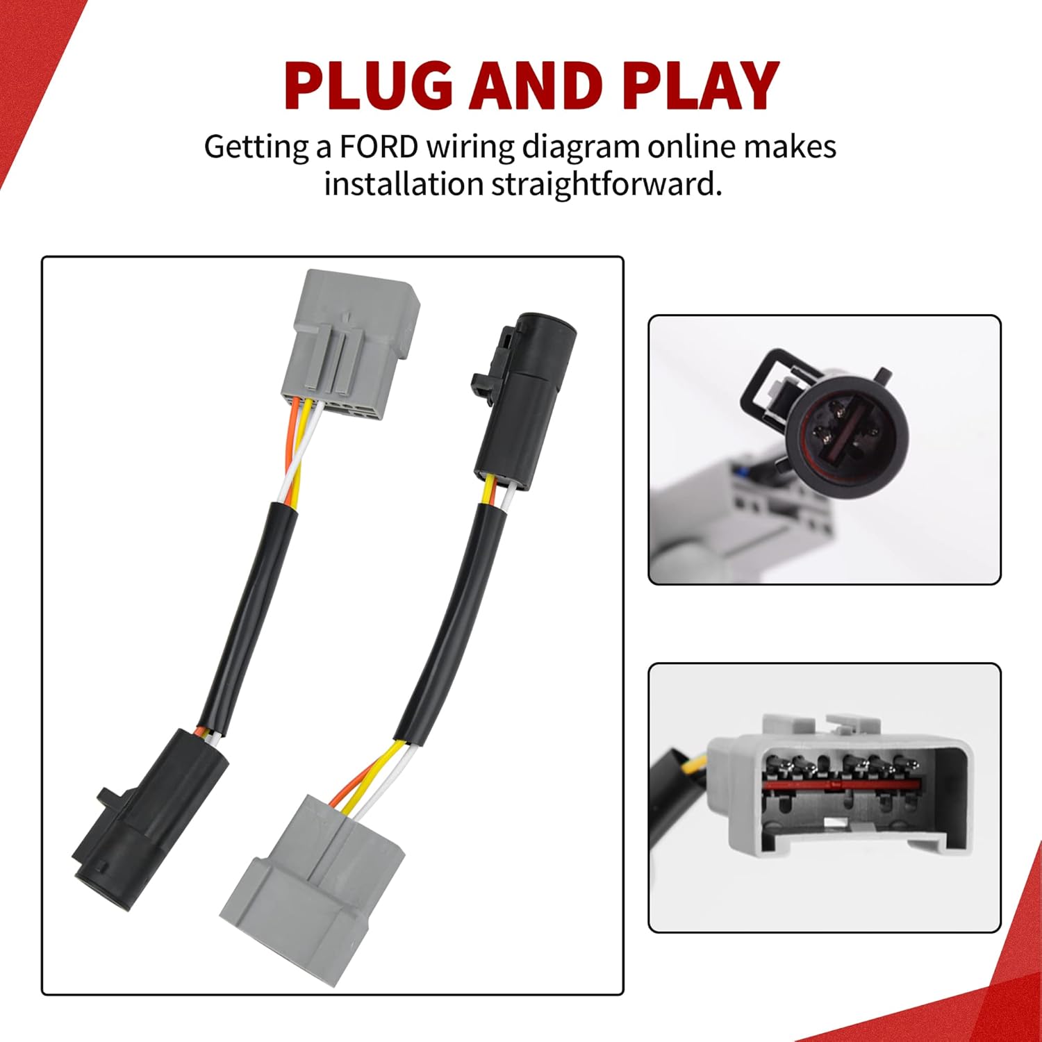 Thumbnail 3 de YITAMOTOR Towing Mirrors 16.5" Extendable