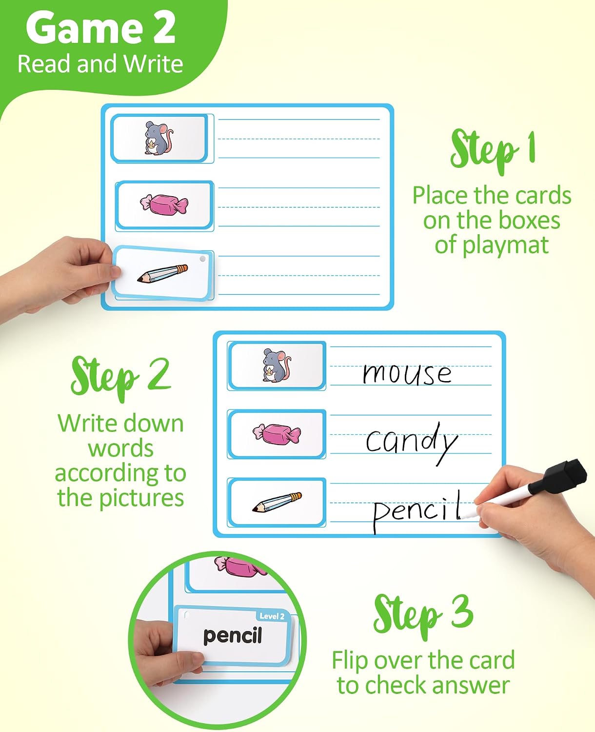 Thumbnail 2 de Coogam learning flashcards 220 word cards